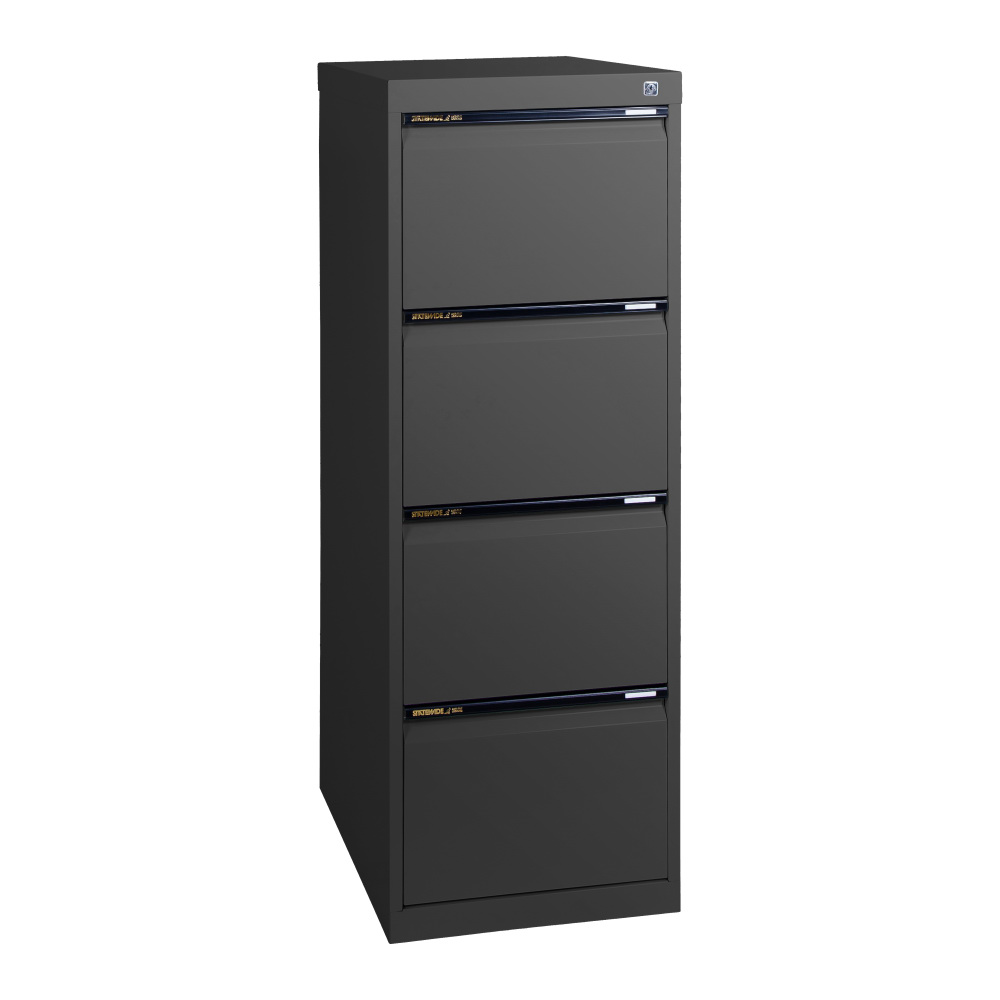 Statewide 4 Drawer Filing Cabinet - Ideal Furniture