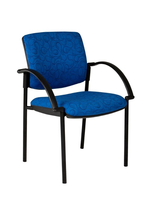 Visitor Chair With Arms - Ideal Furniture