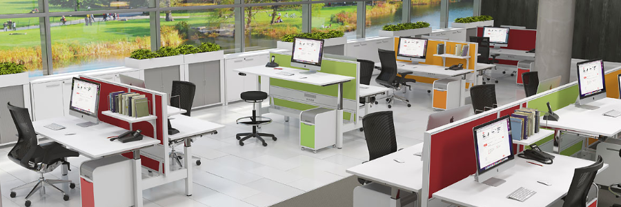 Office Layout - Ideal Furniture