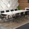 White Boardroom Tables - Ideal Furniture