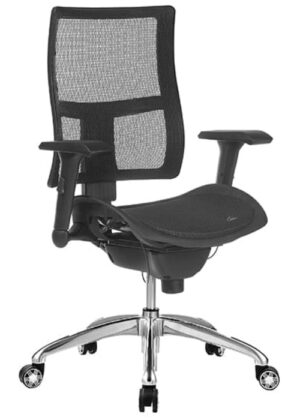 Mesh back ergonomic chair