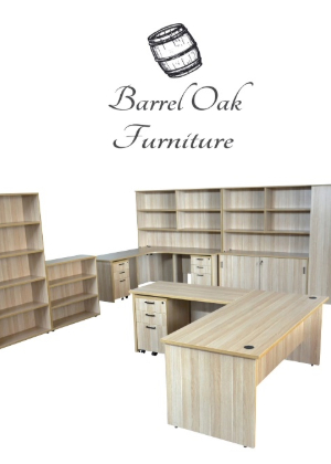 Barrel Oak Desk